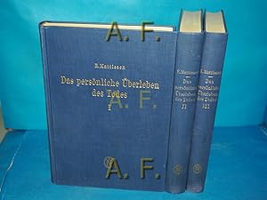 Immagine del venditore per Das persnliche berleben des Todes, in 3 Bnden : Eine Darstellung der Erfahrungsbeweise. venduto da Antiquarische Fundgrube e.U.