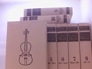 Immagine del venditore per Das Groe Lexikon der Musik - 8 Bnde + 2 Extra Bnde - Honegger - Massenkeil - Abraham - 1978 venduto da Book Broker