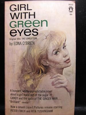 Seller image for GIRL WITH GREEN EYES (AKA: The Lonely Girl)-(1962 Issue)-(The second book in the Country Girls Trilogy series) for sale by The Book Abyss