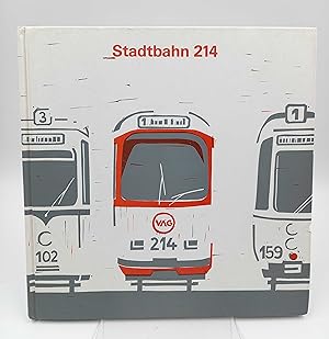 Bild des Verkufers fr Stadtbahn 214 (Mit Linolschnitt-Illustrationen von Beat Mller, Stefan Saumer und Lukas Zrcher) zum Verkauf von Antiquariat Smock