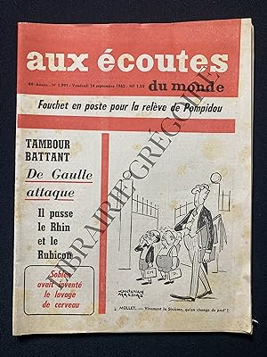 AUX ECOUTES DU MONDE-N°1991-14 SEPTEMBRE 1962