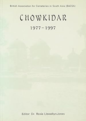 Imagen del vendedor de Chowkidar: 1977-1997 a la venta por WeBuyBooks