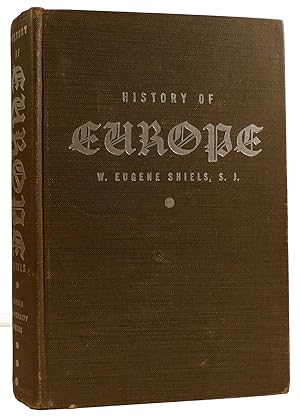 Seller image for HISTORY OF EUROPE: A SUMMARY TEXT FOR COLLEGE FRESHMEN for sale by Rare Book Cellar