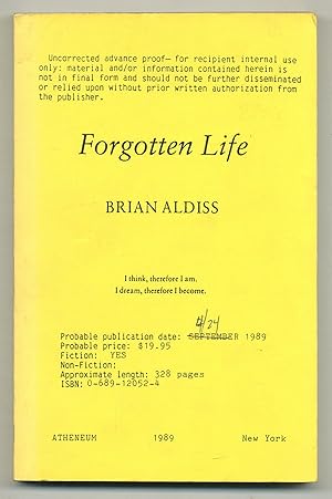 Seller image for Forgotten Life for sale by Between the Covers-Rare Books, Inc. ABAA