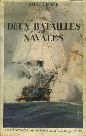 Bild des Verkufers fr Deux batailles navales. Lpante - Trafalgar. zum Verkauf von FIRENZELIBRI SRL
