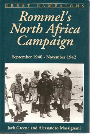 Bild des Verkufers fr Rommel's North Africa Campaign (Great campaigns) zum Verkauf von WeBuyBooks