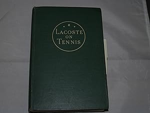 Imagen del vendedor de Lacoste On Tennis a la venta por Booklover's Treasures