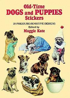Seller image for Old-Time Dogs and Puppies Stickers for sale by GreatBookPricesUK
