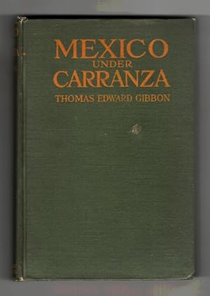 Image du vendeur pour Mexico under Carranza mis en vente par Sweet Beagle Books