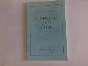 Seller image for Judentum und Musik. Ein Beitrag zur Kultur- und Rassenfrage for sale by Celler Versandantiquariat