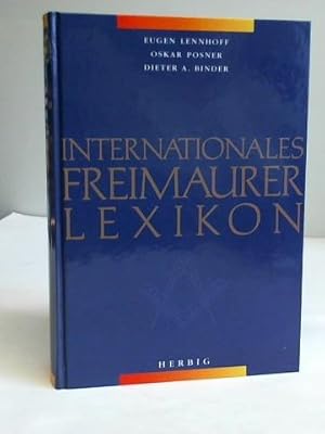 Bild des Verkufers fr Internationales Freimaurer Lexikon zum Verkauf von Celler Versandantiquariat