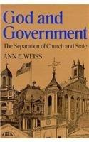 Bild des Verkufers fr God and Government: The Separation of Church and State zum Verkauf von WeBuyBooks