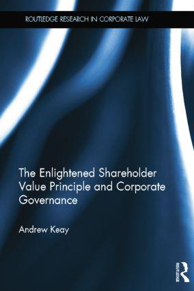 Seller image for Keay, A: The Enlightened Shareholder Value Principle and Cor for sale by moluna