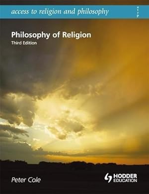 Imagen del vendedor de Philosophy Of Religion (Access To Religion and Philosophy) a la venta por WeBuyBooks 2