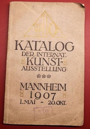 Jubiläums-Ausstellung Mannheim 1907 Internationale Kunst- und Grosse Gartenbau-Ausstellung Offizi...