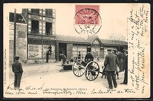 Ansichtskarte Nanterre, Le Pompiers