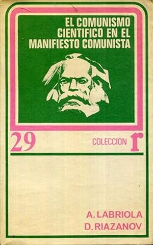 Imagen del vendedor de El comunismo cientfico en el Manifiesto Comunista. Coleccin R. 29 a la venta por LIBRERA OESTE