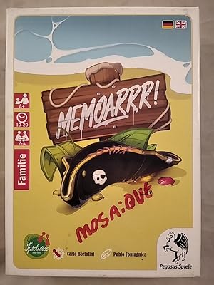 Pegasus Spiele 18324: Memoarrr [Kartenspiel]. Achtung: Nicht geeignet für Kinder unter 3 Jahren.