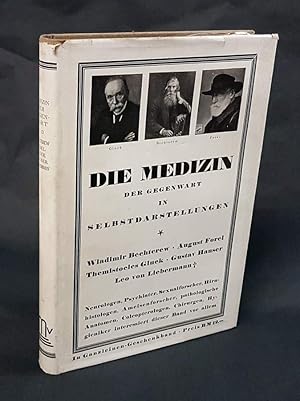 Immagine del venditore per Die Medizin der Gegenwart in Selbstdarstellungen, Band 6: Bechterew (Leningrad), Forel (Yvorne), Gluck (Berlin), Hauser (Erlangen), von Liebermann (Budapest). venduto da Antiquariat Dennis R. Plummer