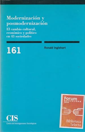 Seller image for Modernizacin y posmodernizacin for sale by Librera Cajn Desastre