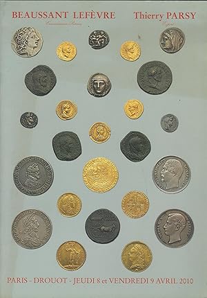 Seller image for Numismatique. Vente aux enchres, Paris, Drouot Richelieu, 9 avril 2010 for sale by Librairie Archaion