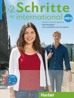 Seller image for Schritte international Neu 1+2: 5 Audio-CDs und 1 DVD zum Kursbuch.Deutsch als Fremdsprache / Medienpaket for sale by Studibuch