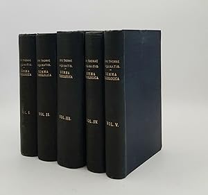 DIVI THOMAE AQUINATIS Summa Theologica 5 Volumes