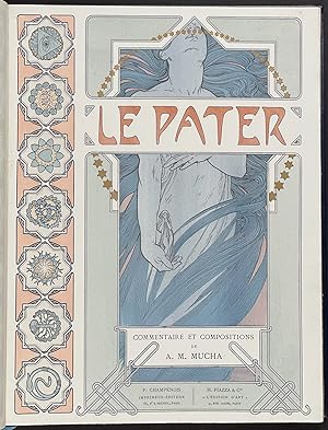 Alphonse Mucha's La Pater with Numerous Highly Decorated Pages
