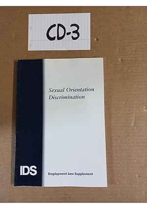 Seller image for Sexual Orientation Discrimination Employment Law Supplement for sale by UK LAW BOOK SELLERS LTD