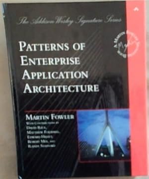 Imagen del vendedor de Patterns of Enterprise Application Architecture a la venta por Chapter 1