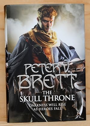 Imagen del vendedor de The Skull Throne (UK Signed, Stamped & Numbered Copy) a la venta por Just Fiction Books