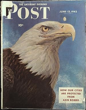The Saturday Evening Post June 13, 1942 W.W. Calvert, Erle Stanley Gardner!