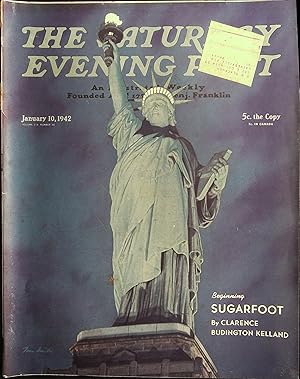 The Saturday Evening Post January 10, 1942 Libbie Block, Christianna Brand!