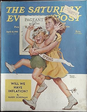 The Saturday Evening Post April 12, 1941 Frances Tipton Hunter, Luke Short!