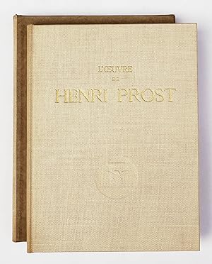 Seller image for L'Oeuvre de Henri Prost for sale by Librairie-Galerie Emmanuel Hutin