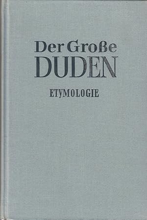 Image du vendeur pour Duden: Etymologie - Herjunftsworterbuch der deutschen Sprache [Gebundenes Buch] mis en vente par Die Buchgeister