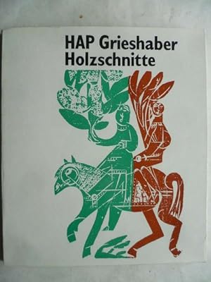 Seller image for HAP Grieshaber. Holzschnitte. Berlin / Rostock / Dresden 1978/79, for sale by Ostritzer Antiquariat