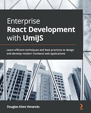 Bild des Verkufers fr Enterprise React Development with UmiJS zum Verkauf von moluna