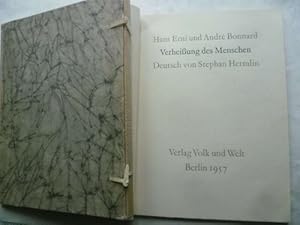Seller image for Verheiung des Menschen. Deutsch von Stephan Hermlin. for sale by Ostritzer Antiquariat