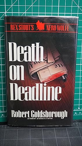 Seller image for Death on Deadline for sale by Strange Aeon Books