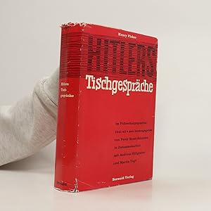 Bild des Verkufers fr Hitlers Tischgesprche im Fhrerhauptquartier zum Verkauf von Bookbot