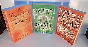 Lot of 3 books ; THE TREE OF LIFE an illustrated study in Magic, A GARDEN OF POMEGRANATES Skrying...