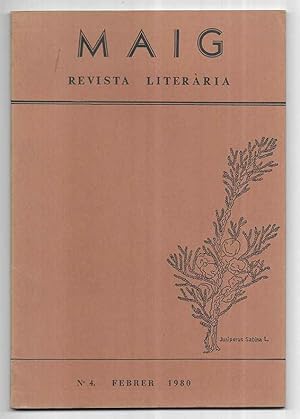 Maig Revista Literària nº 4 Febrer 1980