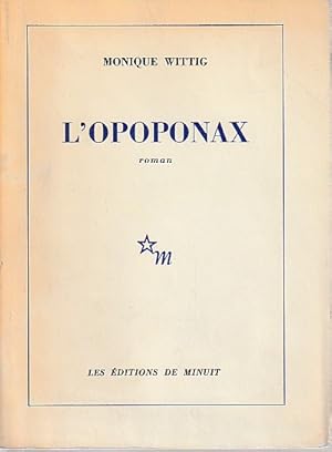 Seller image for L'opoponax, for sale by L'Odeur du Book