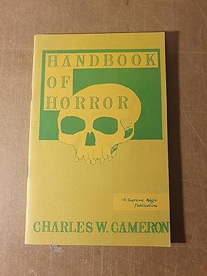 Seller image for Handbook of Horror for sale by Hinch Books