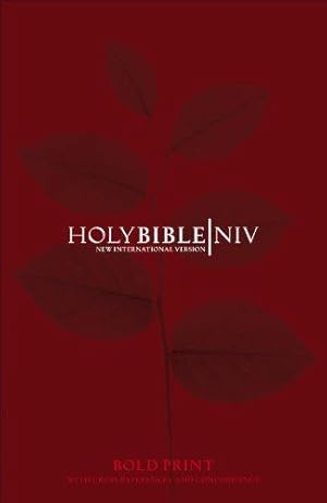 Immagine del venditore per NIV Bold Print Hardback with Cross-References and Concordance venduto da WeBuyBooks 2