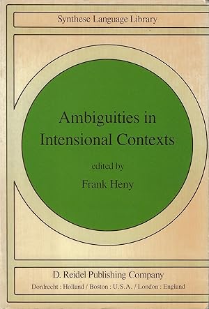 Seller image for Ambiguities in Intensional Contexts for sale by Walden Books