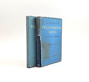 Imagen del vendedor de TRIGONOMETRIC SERIES [Two volumes] a la venta por Second Story Books, ABAA