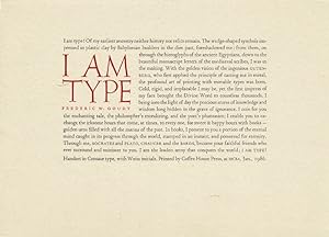 I Am Type!