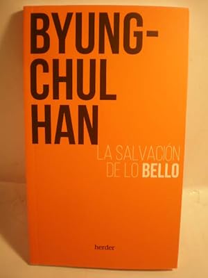 Seller image for La salvacin de lo bello for sale by Librera Antonio Azorn